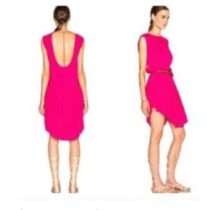 IRO Oversized T Back Fuchsia dress size 40(medium)
